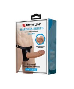 Adres Medikal 17,5 Cm Belden Bağlamalı İçi Boş 7 Cm Dolgulu Strapon Penis