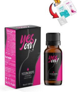 Viaxi Kadın İçin Uyarıcı Damla Yeson Magic Drops 15 ml-Prezervatif/Jel/Genital Hijyem Mendil