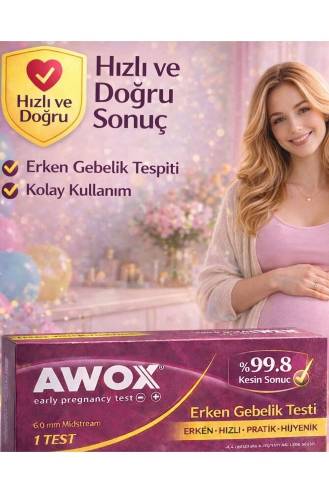 AWOX Erken Gebelik Testi Gebelik Testi - Görsel 2