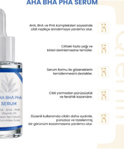 Qremfi Gözenek Sıkılaştırıcı | Siyah Nokta Karşıtı | AHA + BHA+PHA Serum 30 ml - Görsel 2