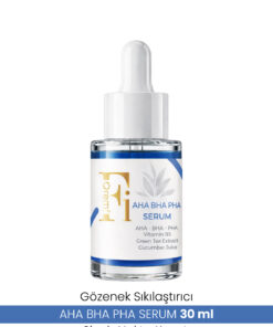 Qremfi Gözenek Sıkılaştırıcı | Siyah Nokta Karşıtı | AHA + BHA+PHA Serum 30 ml