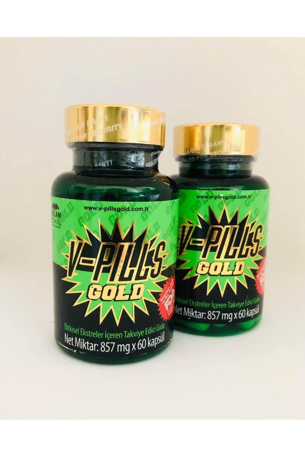V-Pills Vpills Gold Bitkisel 60 Kapsül 2kutu