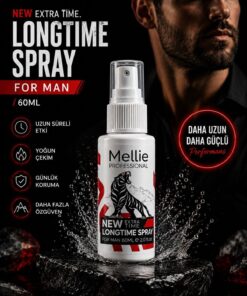 Mellie Professional Erkek Long Time Uzun Deneyim Ge.ci.ktirici Spray 60 ml