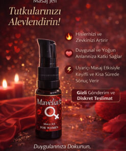 mavelia profesyonel Women Kadın Uyarıcı & Zevk Artırıcı Masaj Jeli – Tutkularınızı Alevlendirin 10ml