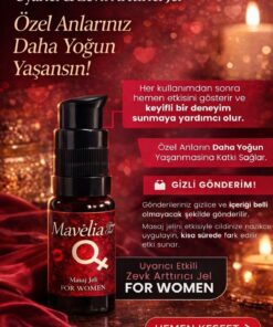 mavelia profesyonel Women Kadın Uyarıcı & Zevk Artırıcı Masaj Jeli – Tutkularınızı Alevlendirin 10ml - Görsel 3