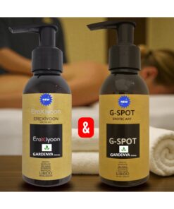 Alternative view of Erexiyoon Çiftlere Özel İlişkilerde Rahatlatıcı Kayganlaştırıcı Etkili Erotik Gardenya Masaj Yağı 100 ML 2 AD