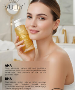 VULLY Alkolsüz Gözenek Sıkılaştırıcı-Aydınlatıcı-Leke-Akne Karşıtı-Nemlendirici Multi Effect Tonik 200Ml - Görsel 2