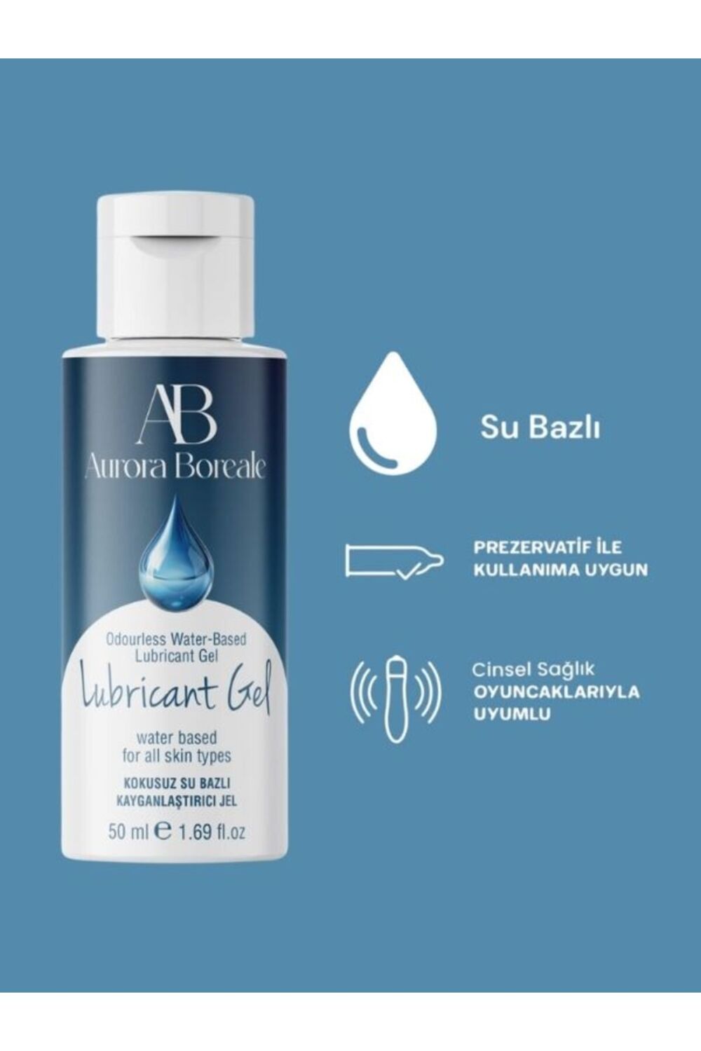 gizemli oda Sade Su Bazlı Kayganlaştırıcı Jel 50ML - Görsel 2