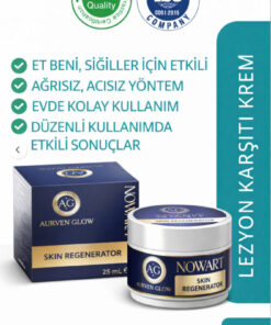 AURVEN GLOW Nowart Et Beni - Siğil Bakım Kremi | Skin Regenerator 25 ml