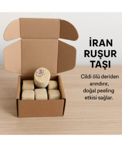 Home Mühürlü İran Ruşur Taşı 6 Adet – Doğal Yüz Temizleyici ve Beyazlatıcı Cilt Bakım Taşı - Görsel 3