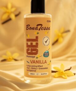 FEMSTAR Vanilya Aromalı Su Bazlı Vücut 250 ML Masaj Yağı Vanilyalı Kayganlaştırıcı Spa Jeli
