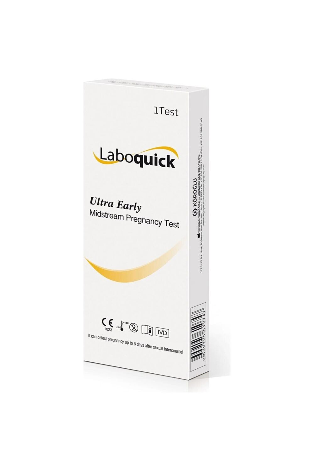 Laboquick 30 Adet Ovulasyon + 10 Adet Kaset Gebelik + 2 Ultra Erken Gebelik Testi