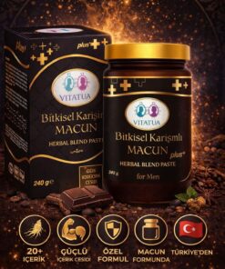 vitatua vitatua kaşıklı ginsengli macun 240 gr