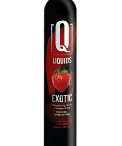 Q LIQUIDS Excotic 125 ml Kayganlaştırıcı Jel Çilek Aromalı