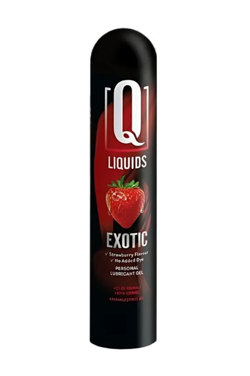 Q LIQUIDS Excotic 125 ml Kayganlaştırıcı Jel Çilek Aromalı