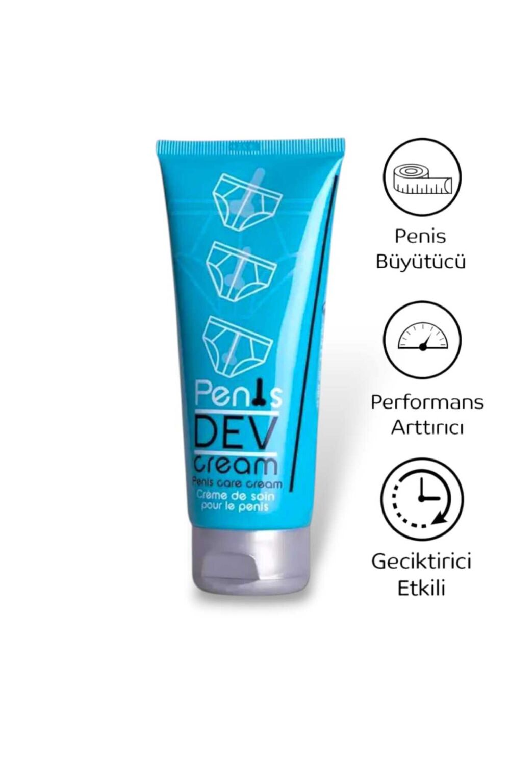 dev cream Penis Erkeklere Özel Penis Geliştirici Destekleyici Krem 100 ML