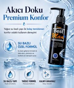 LOVEX Bestman® Medikal Vajina Kayganlaştırıcı Jel Cinsel Kayganlaştırıcılar Su Bazlı Anal Kaydırıcı Jeller - Görsel 3