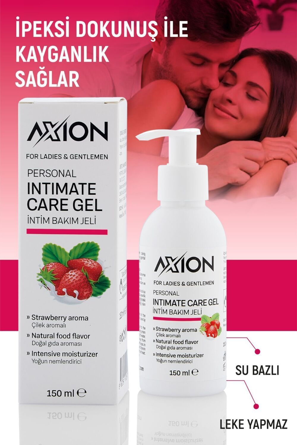 AXION KAYGANLAŞTIRICI AFRO DİZYAK ETKİLİ ÇİLEK AROMALI 150 ML - Görsel 2