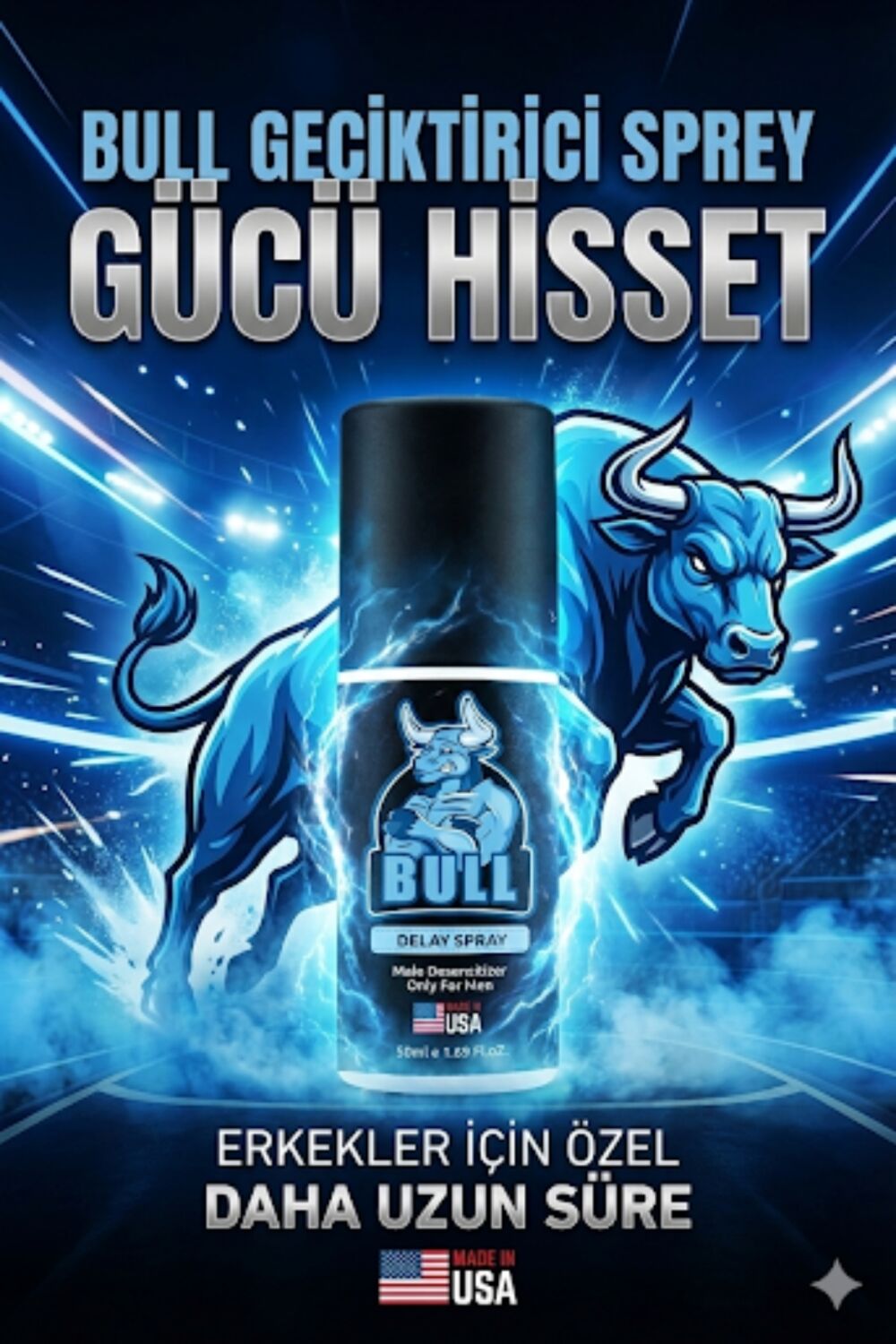 Big Lover Erkek Bakımı İçin Özel Tasarlanmış Geciktiricili Sprey 50ml - Görsel 3