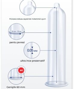 Alternative view of Mysize PRO Prezervatif - Alman Kalitesi - Ultra Ince - 10'lu - 60 Beden