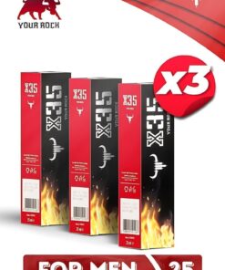 X35 YOUR ROCK Erkek Uzun Deneyim Masaj Sprey - Long Time Massage Sprey Formen 25 ml X 3 Adet