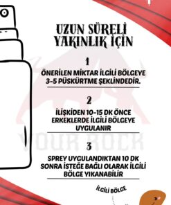 X35 YOUR ROCK Erkek Uzun Deneyim Masaj Sprey - Long Time Massage Sprey Formen 25 ml X 3 Adet - Görsel 3