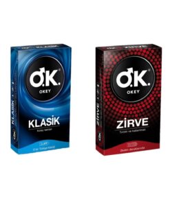 Okey Prezervatif Klasik 10'lu Prezervatif Zirve 10'lu