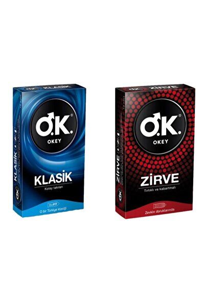 Okey Prezervatif Klasik 10'lu Prezervatif Zirve 10'lu - Görsel 3