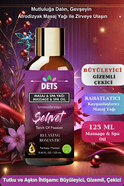 Dets Şehvet – Doğal Spa ve Masaj Yağı Duyularınızı Harekete Geçiren Tutku ve Romantizmin - Görsel 3