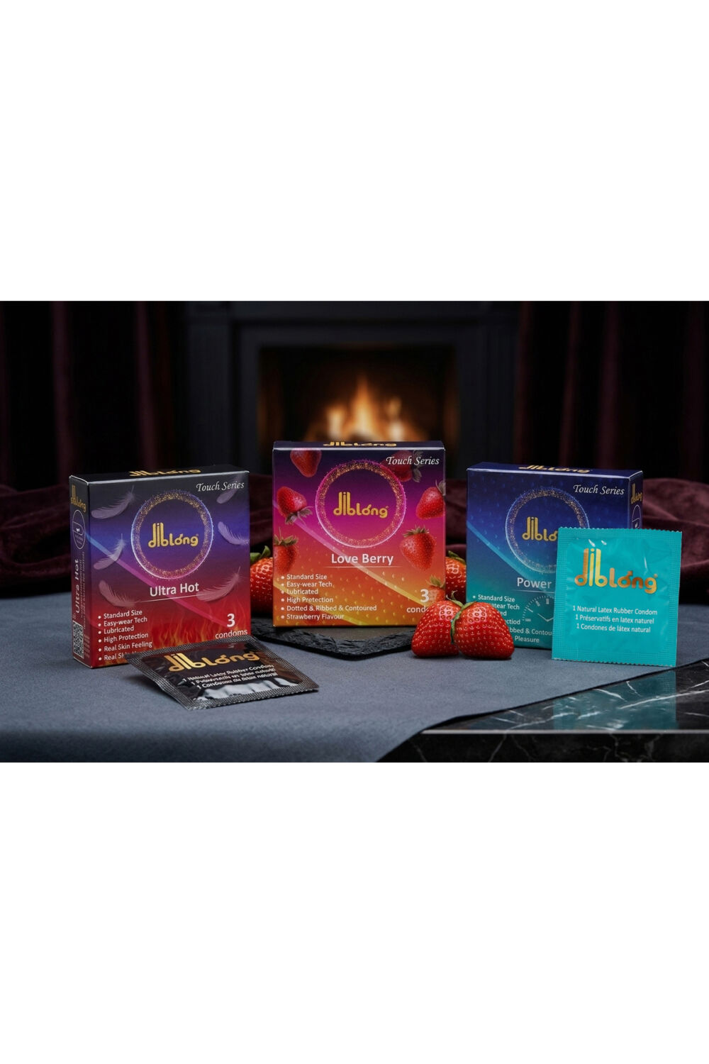 Diblong Prezervatif 3lüpaketler Ultra Hot - Görsel 2