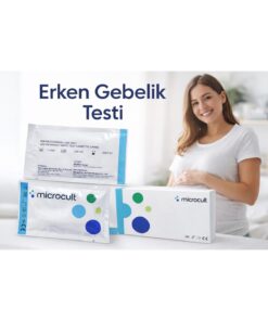 Microcult ERKEN GEBELİK TESTİ 10 ADET KESİN SONUÇ