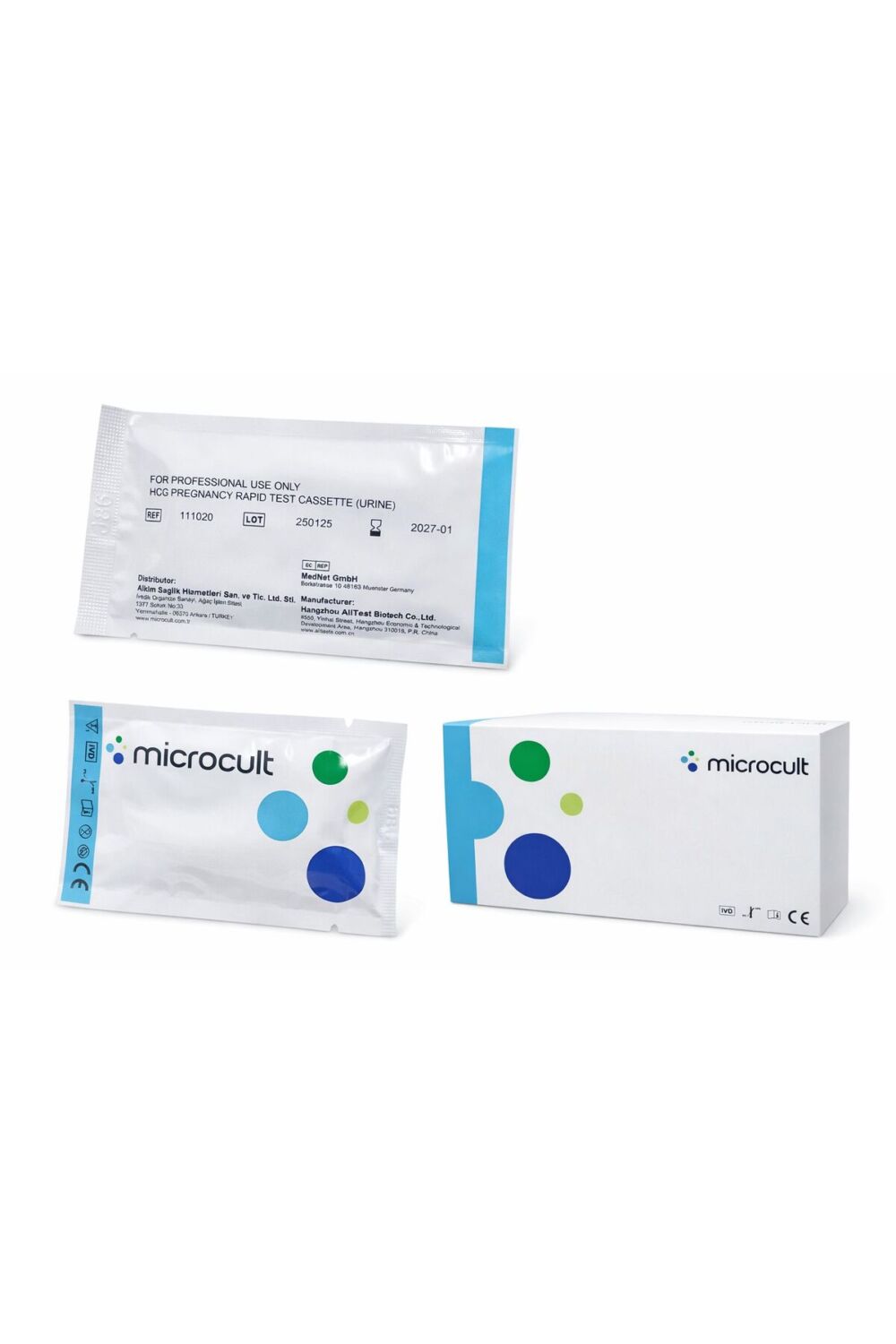 Microcult ERKEN GEBELİK TESTİ 10 ADET KESİN SONUÇ - Görsel 2