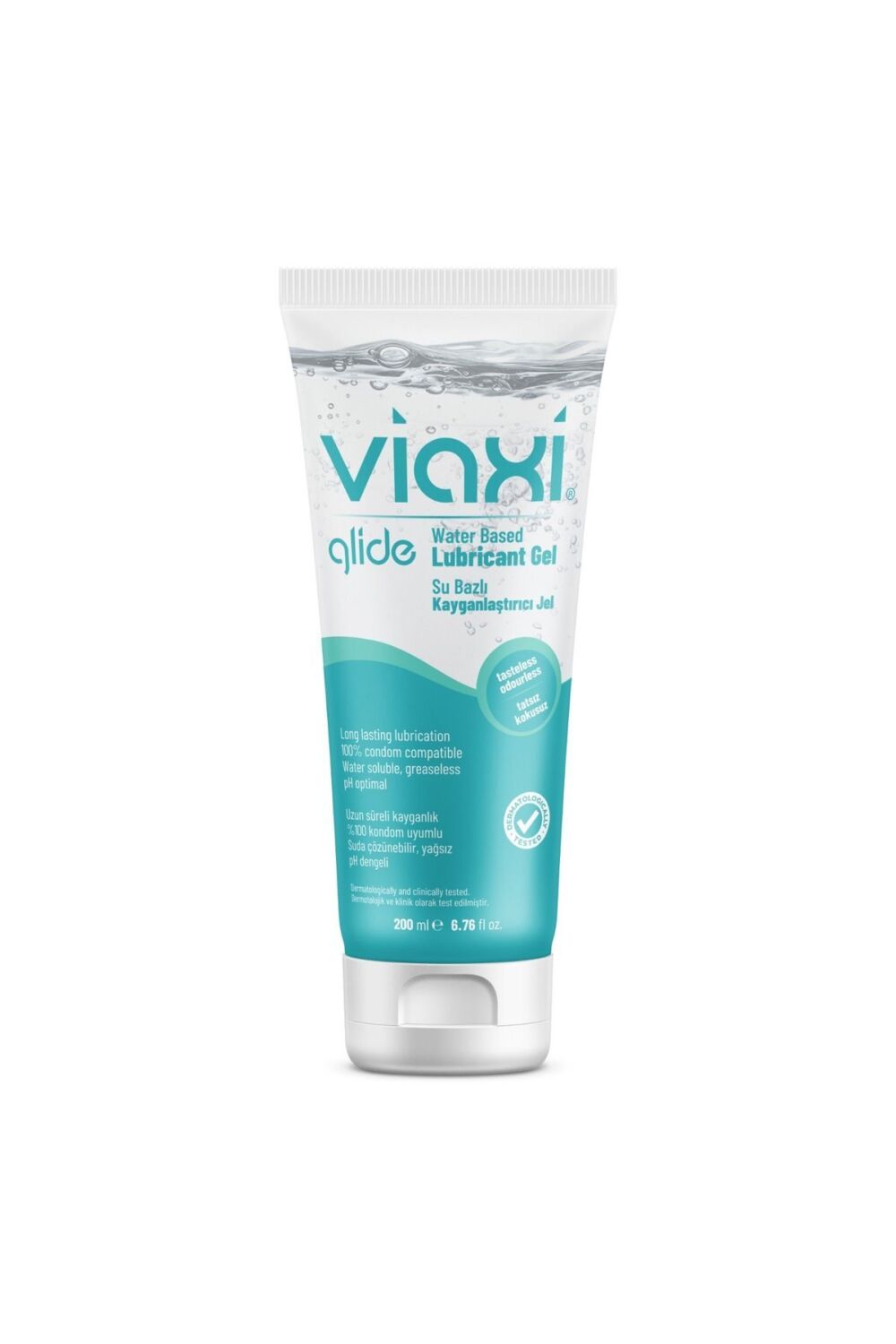Bayer VIAXI Glide Water Based Lubricant Gel Simple 200 ml 8683229600750 - Görsel 2