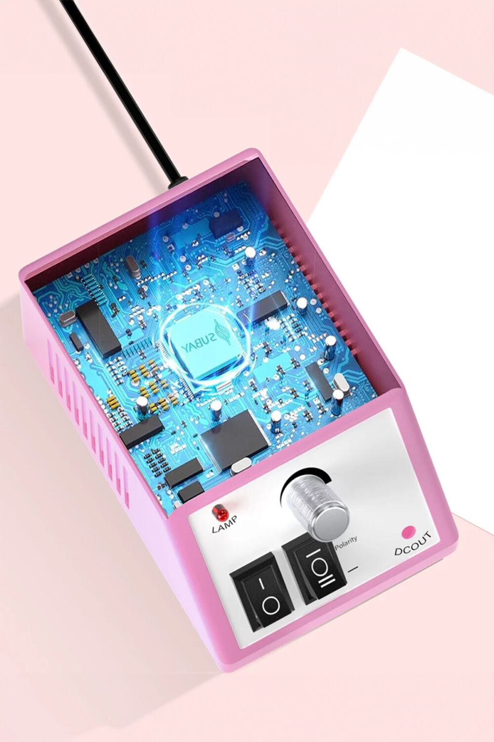 MOBEE 2025 Model Protez Tırnak Freze Makinesi Manikür Pedikür Tırnak Törpü Cihazı Elektrikli 6 Başlık - Görsel 2