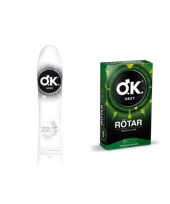 Okey Zero Kayganlaştırıcı Jel 100 ml Rötar 10'lu Prezervatif Gizli Gönderim Sağlıkcı Marketim