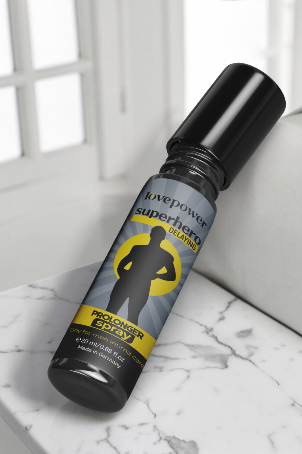 Love Power Dünya'nın 1 Numaralı Geciktiricli Spreyi Super Hero Prolonger Spray - Görsel 3