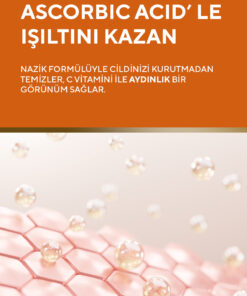 Ceelux Aydınlatıcı Etkili Vitamin C Duş Bakım Jeli Niacinamide ve Kojik Asit 400 ml - Görsel 2