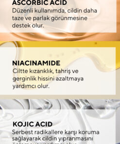 Ceelux Aydınlatıcı Etkili Vitamin C Duş Bakım Jeli Niacinamide ve Kojik Asit 400 ml - Görsel 3