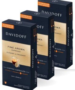 Davidoff Fıne Aroma Espresso Elegant & Fragrant Aluminium Kapsül Kahve 3x10'lu (nespresso Uyumlu)