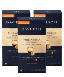 Davidoff Fıne Aroma Espresso Elegant & Fragrant Aluminium Kapsül Kahve 3x10'lu (nespresso Uyumlu) - Görsel 2