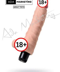 Ada Marketing 20,5cm tıtresımlı penis vıbrator kalın dildo seks oyuncagı