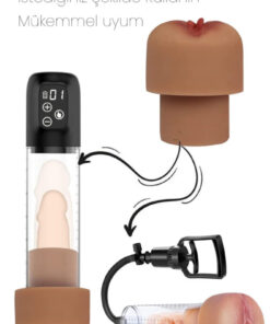 Do it Love - Realistik Mastürbatör Penis Pompası Başlığı - Mastürbatör Başlık - Tüm Cihazlara Uyumlu - Görsel 3