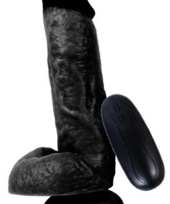 Lolita Shop Vantuzlu 17,5 Cm Kalın Gerçekçi Ten Dokusu 10 Farklı Titreşimli Penis Realistik Vibratör Dildo
