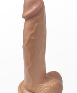 Do it Love 20cm Realistik Gerçek Doku Yapay Penis Dildo Vantuzlu Bronz