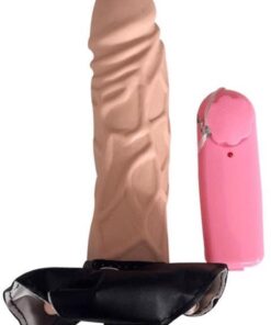 Lolita Shop İçi Boş Ayarlanabilir Titreşim Gerçekçi His Belden Bağlamalı Erkekler İçin Takma Penis Kemerli Dildo