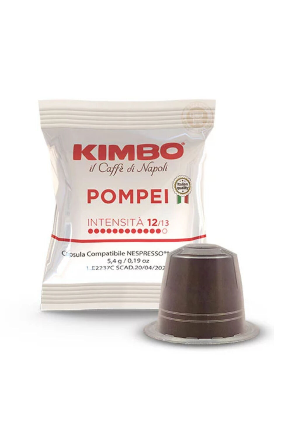 Kimbo Pompei Nespresso Uyumlu Kapsül Kahve (50'li Kutuda) - Görsel 2