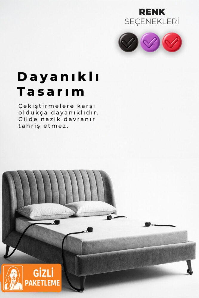 Sofya Passion BDSM Fantezi Seti – Yatak, Sandalye ve Mobilya Uyumlu, Sex Shop Aleti