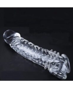 Alternative view of Toyjoy Realistik Tırtıklı Penis Kılıfı 5 cm Uzatmalı Penis Kılıfı Uyarıcı Tırtıklı Penis Sleeve