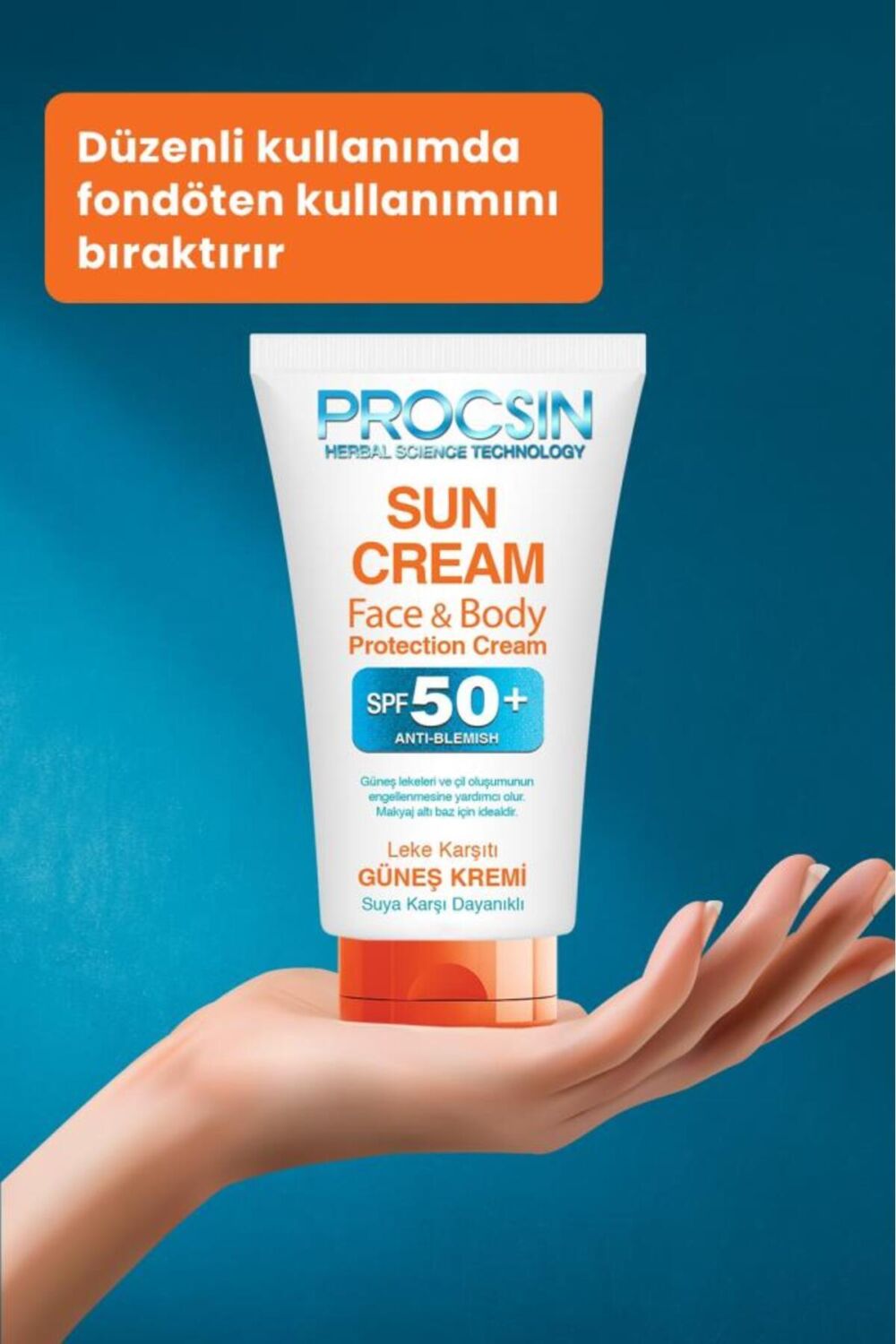 PROCSIN Güneş Kremi (50 ML * 2 ADET) Fırsat Paketi - Görsel 3
