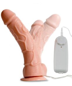 LilituShop Lilitu Shop 14 Cm Kumandalı Gerçekçi Titreşimli Dildo Vibratör Penis